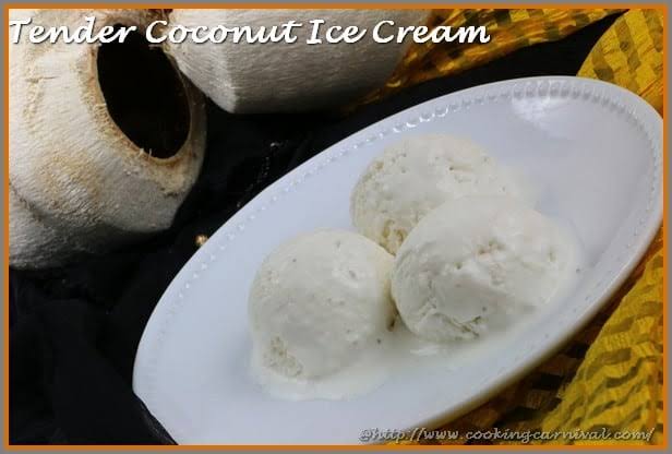 Tender Coconut Ice Cream,